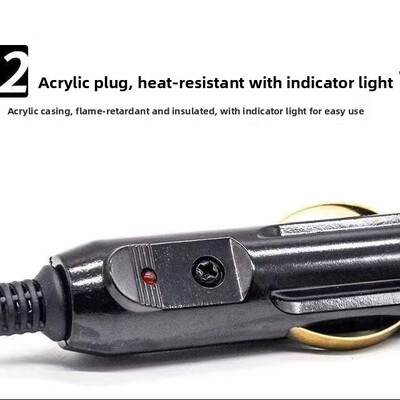汽车点烟器延长线12V24V大功率