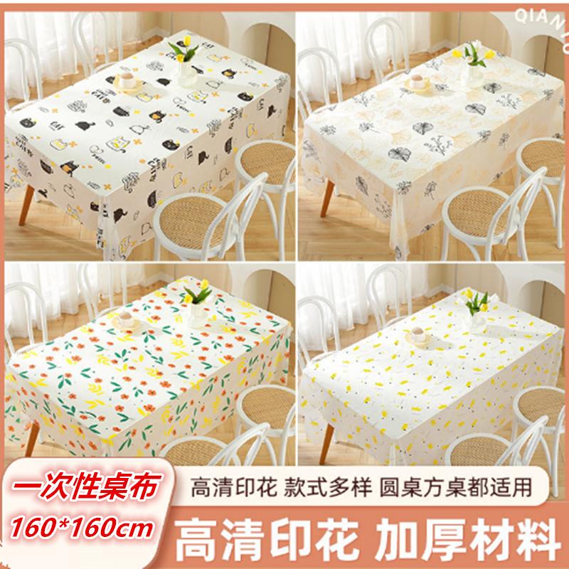 一次性桌面正方形野炊露营派对