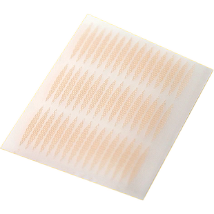 阿林达遇水即粘双眼皮贴无需胶水喷水蕾丝网纱橄榄型自然隐形1片