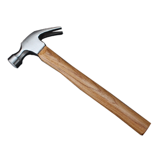 华瑞高碳钢木柄羊角锤木工锤起钉锤家用铁榔头手锤小锤子五金工具