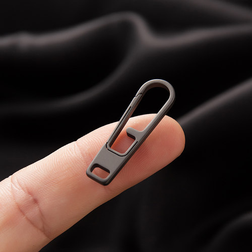 钛合金拉链头可拆卸箱包钥匙扣