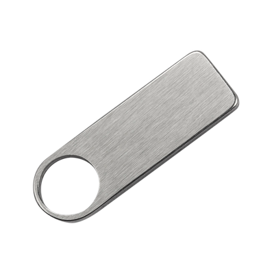 迷你不锈钢防丢牌定制钥匙扣挂件