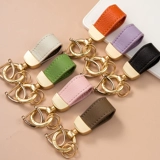 Брелок из овчины, подвеска, украшение на сумку, простой и элегантный дизайн