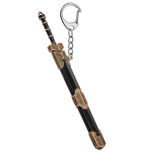童年复古宝剑 钥匙扣挂件创意个性汽车钥匙链圈书包挂饰 小玩物