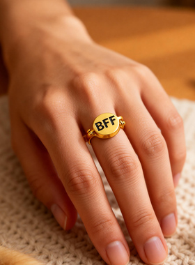 海绵宝宝派大星BFF友谊戒指礼物