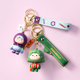 植物乐园小娃娃钥匙扣挂件精致可爱男女汽车钥匙链圈环包挂饰礼品