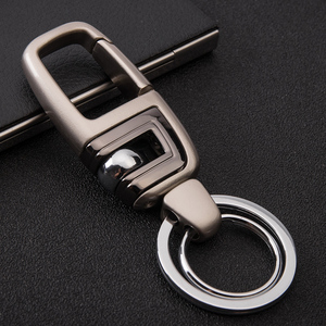 Sumoning转珠男士腰挂钥匙扣 珠珠可转动 创意汽车钥匙圈挂件