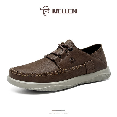 MELLEN名郎英伦超轻系带休闲鞋