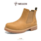 MELLEN名郎男鞋 简约切尔西靴英伦风皮靴短靴男潮鞋 新款 一脚蹬时尚