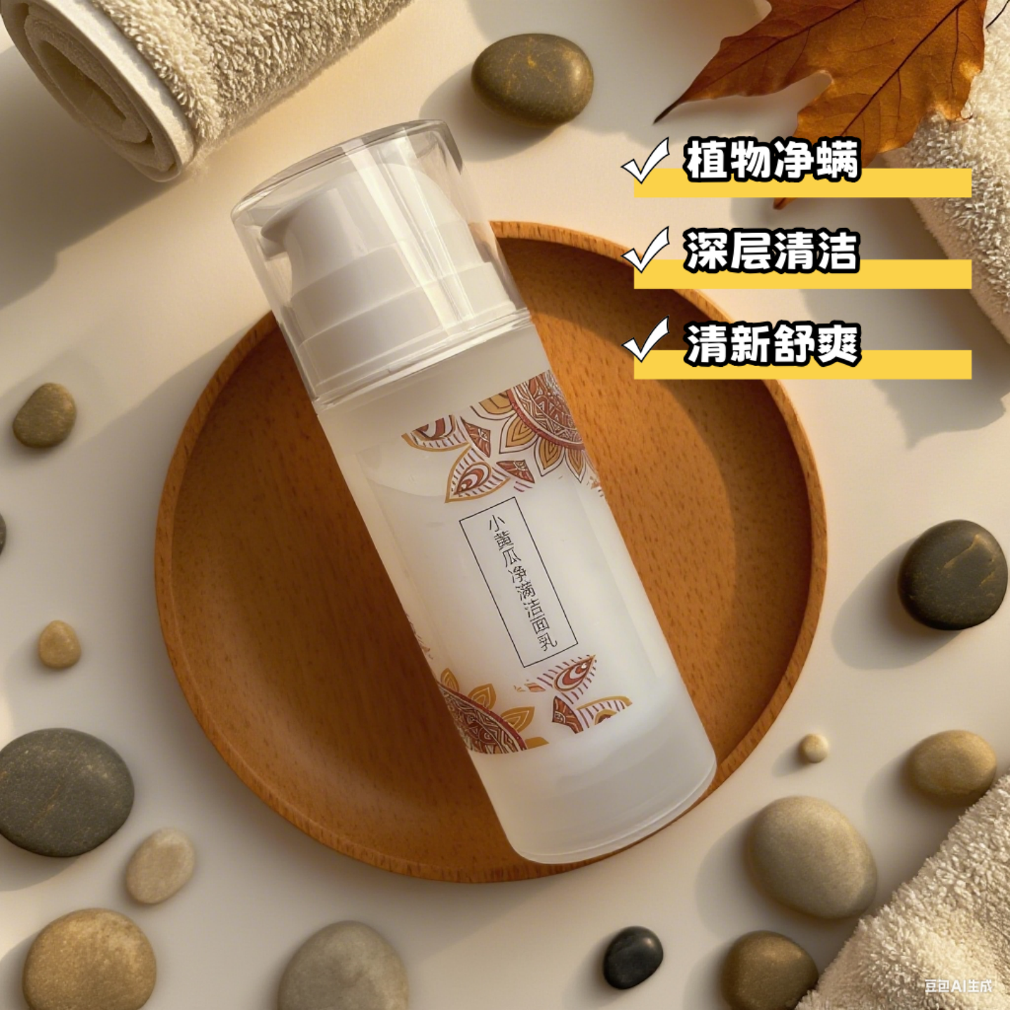 小黄瓜净满洁面乳100克 微泡弱酸改善油脂分泌深层洁净不紧绷除螨