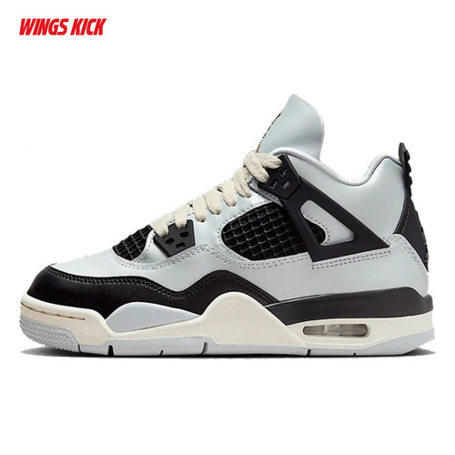 Nike/耐克 Air Jordan 4 AJ4白月光女篮球休闲鞋 FZ8585-070