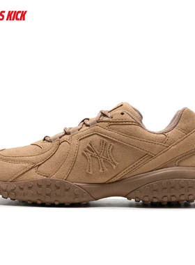 MLB 正品反毛低帮百搭时尚防滑复古潮鞋男女运动休闲鞋 3ASXT015N