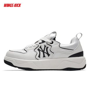 MLB 正品男女厚底复古板鞋男女情侣老爹鞋增高学长鞋 3ASXM096N