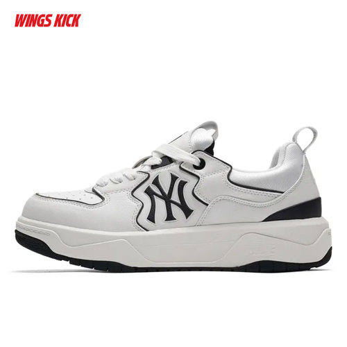 MLB 正品男女厚底复古板鞋男女情侣老爹鞋增高学长鞋 3ASXM096N