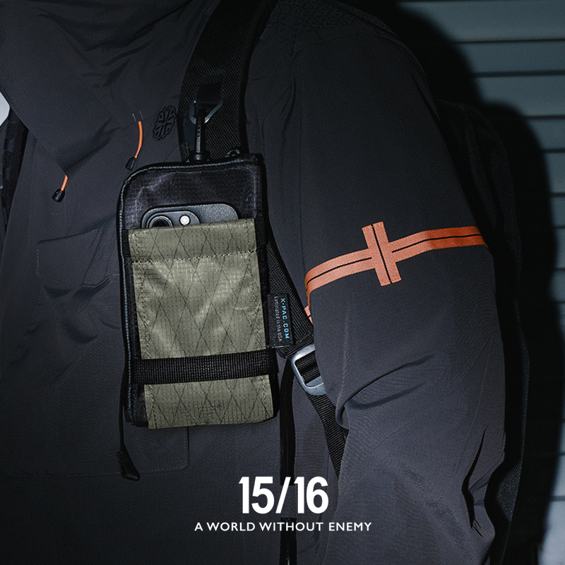 Fifteen SixteenX-PAC VX03便携手机包户外斜挎小挂包钱包收纳包