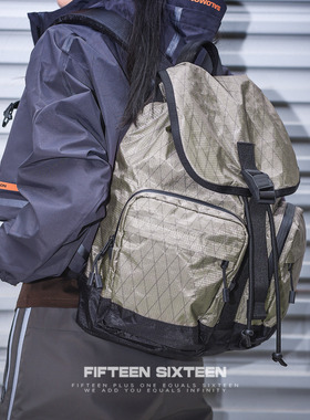 Fifteen SixteenX-PAC双肩背包防水16寸电脑笔记本伞兵旅行背包