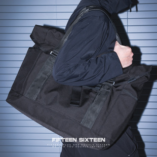 Fifteen Sixteen弹道尼龙旅行包大容量男士托特包出差手提登机包