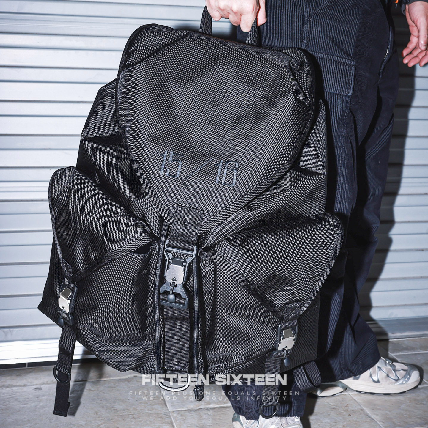 Fifteen Sixteen升级2.0伞兵双肩包超大容量弹道尼龙抽绳旅行背包,箱包皮具/热销女包/男包,双肩背包,淘宝优惠券,粉丝福利购,淘宝优惠卷