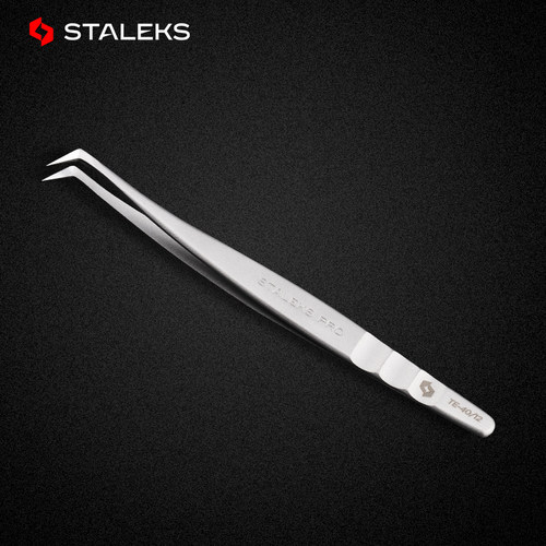 STALEKS嫁接睫毛镊子美睫店美睫师专用专业工具开花镊子高精密度