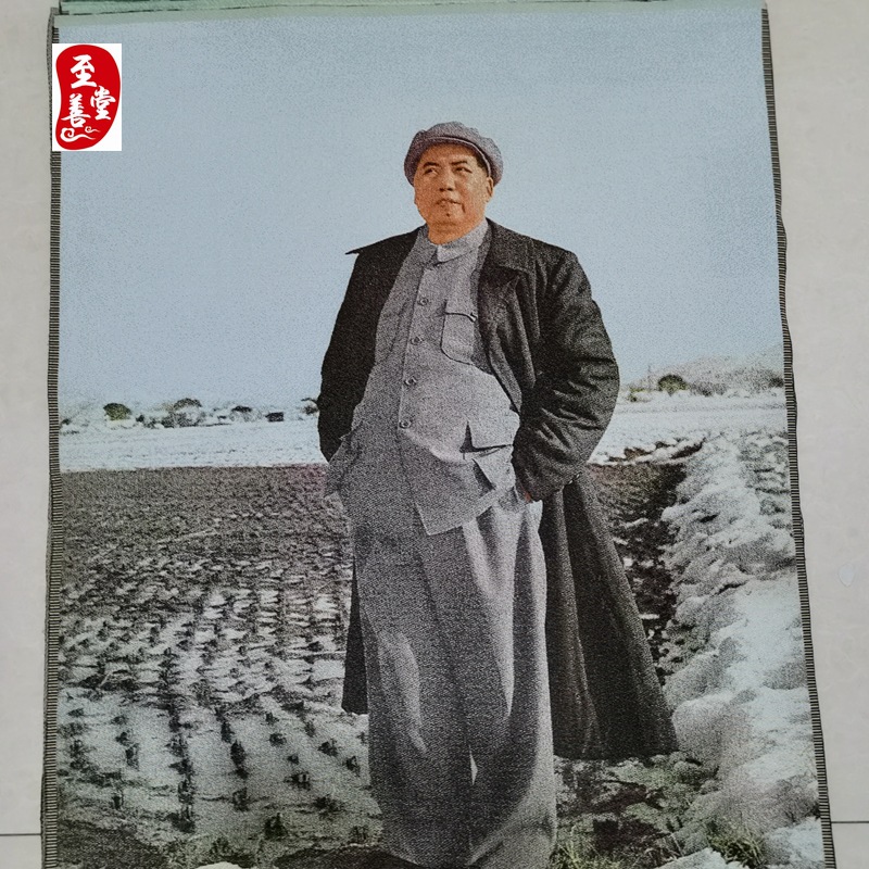 红色怀旧收藏地摊网红货源刺绣织