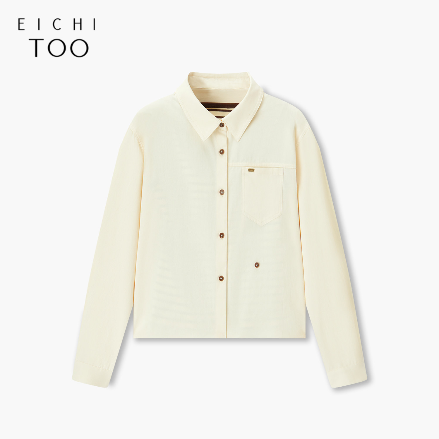 爱居兔两件式夹克女2025年秋季新款条纹背心衬衫外套,女装/女士精品,短外套,淘宝优惠券,粉丝福利购,淘宝优惠卷