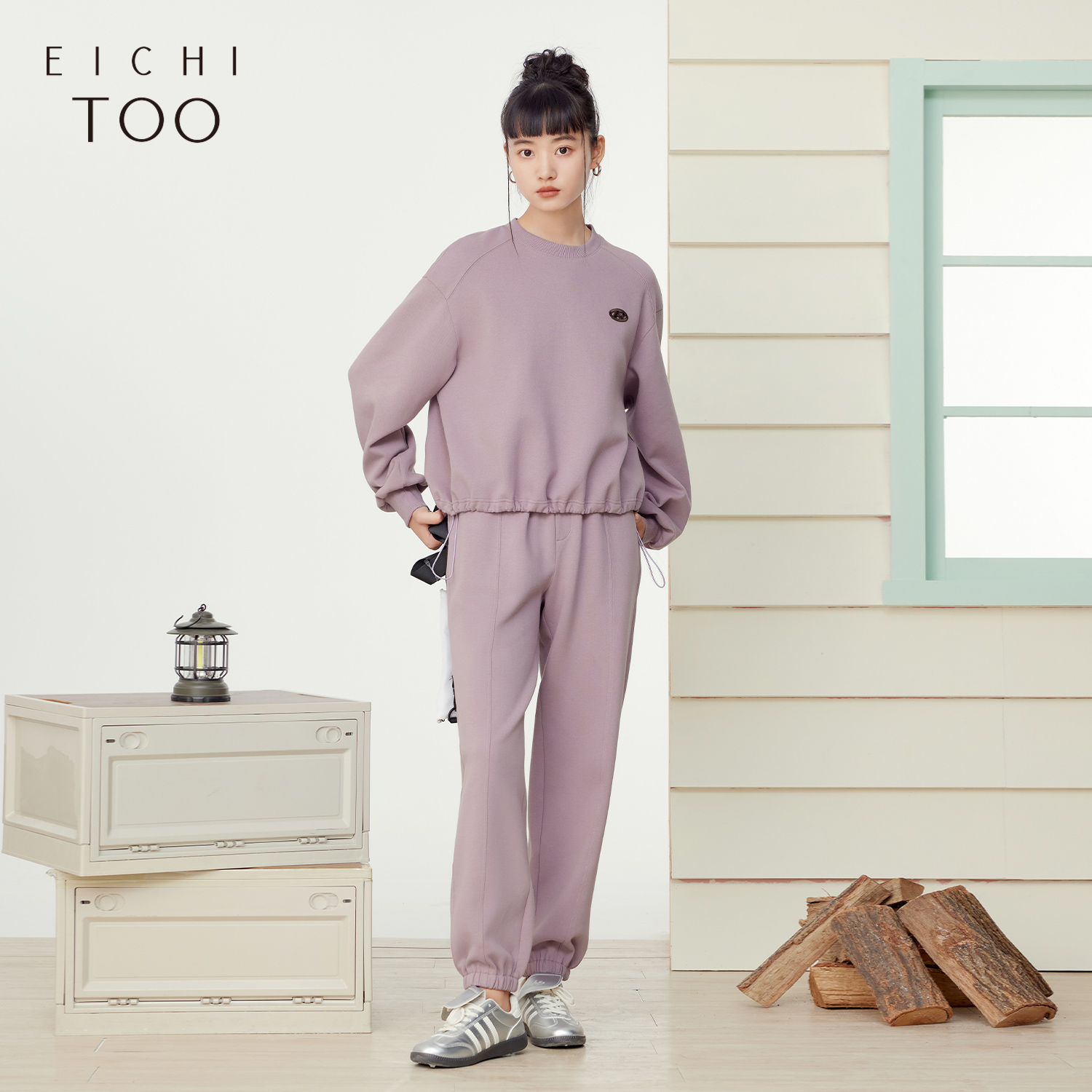 爱居兔经典时尚运动卫衣套装