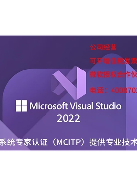 Microsoft Visual Studio Professional 2022集成开发环境