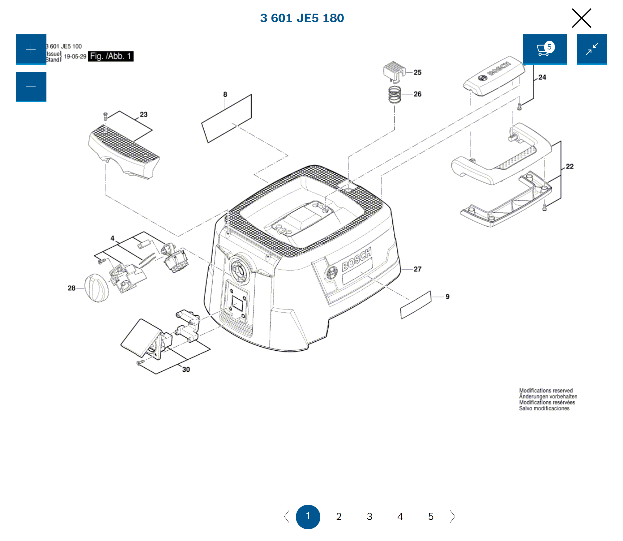 博世吸尘器配件一览维修