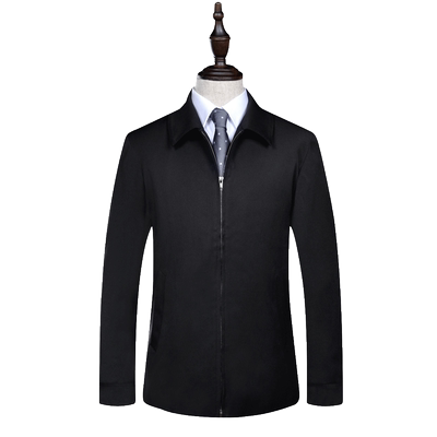 富绅男士夹克外套商政翻领商务