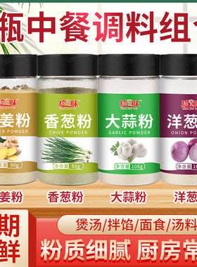 蒜头粉纯蒜香粉调料腌制烧烤