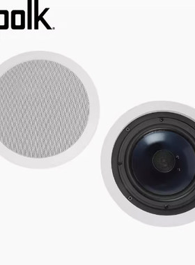polk/普乐之声RC60i/RC80i/RC65i/RC85i吸顶喇叭嵌入式音箱高端