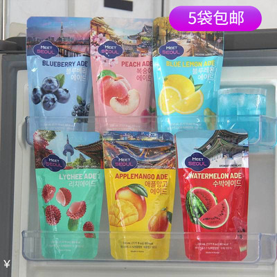 韩国进口莉迩果味饮料230ml