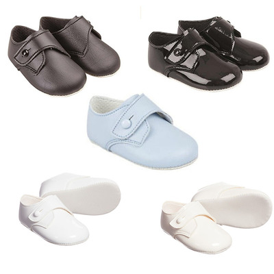 英国皇室软漆皮质EarlyDays软底