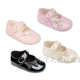 Early Days英国皇室 软皮质软底蝴蝶结步前鞋学步鞋婴儿鞋 现货