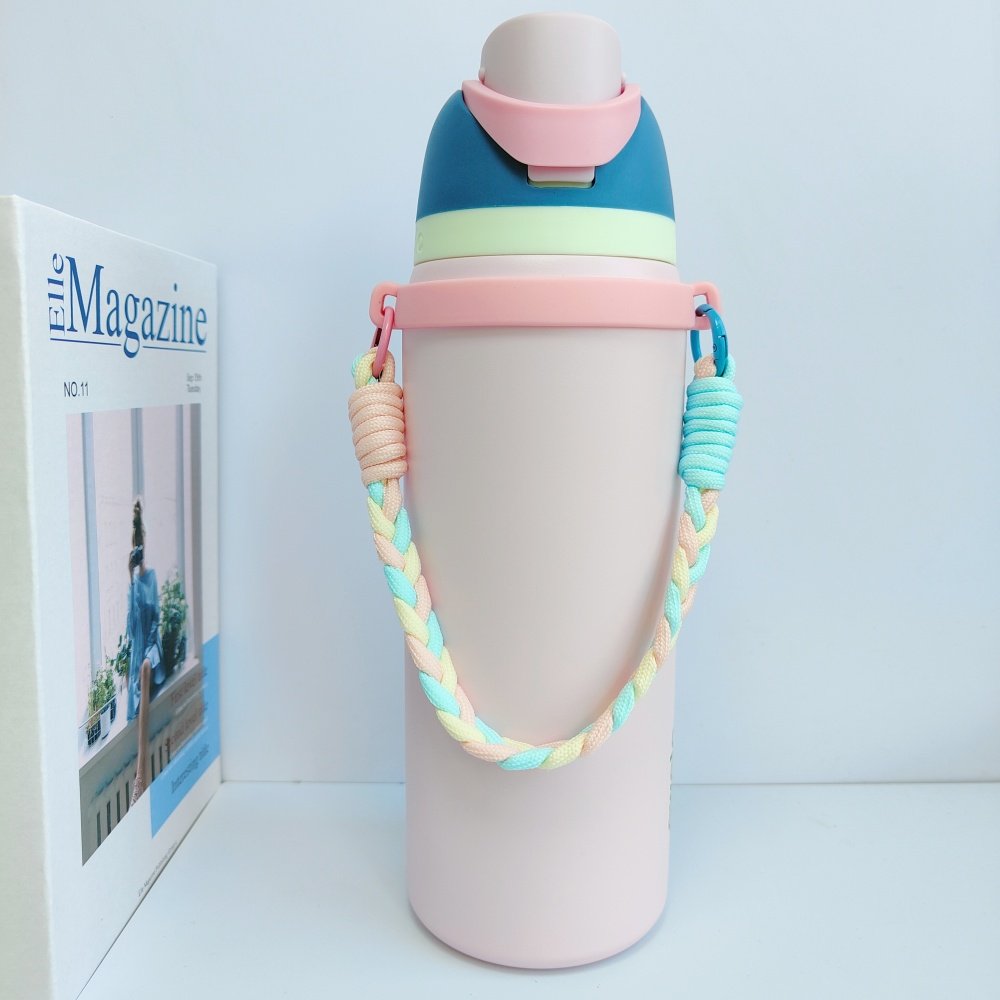 适配Owala保温杯手提绳水杯提绳杯套水壶杯链咖啡杯手提挂绳杯饰