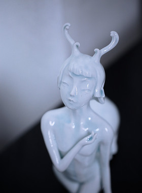 纯手工原创摆件雕塑瓷