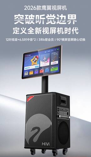 惠威新款视频音响MK29大功率户外家用一体音响蓝牙点歌高保真音响