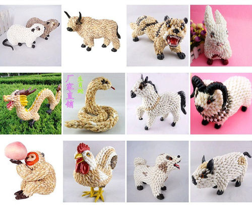 生肖鼠龙蛇马羊纪念品海螺贝壳