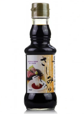 万字kikkoman鱼生寿司酱油日式料理刺身天妇罗蘸料调味汁