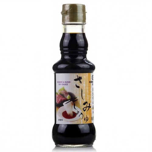 万字kikkoman鱼生寿司酱油日式料理刺身天妇罗蘸料调味汁
