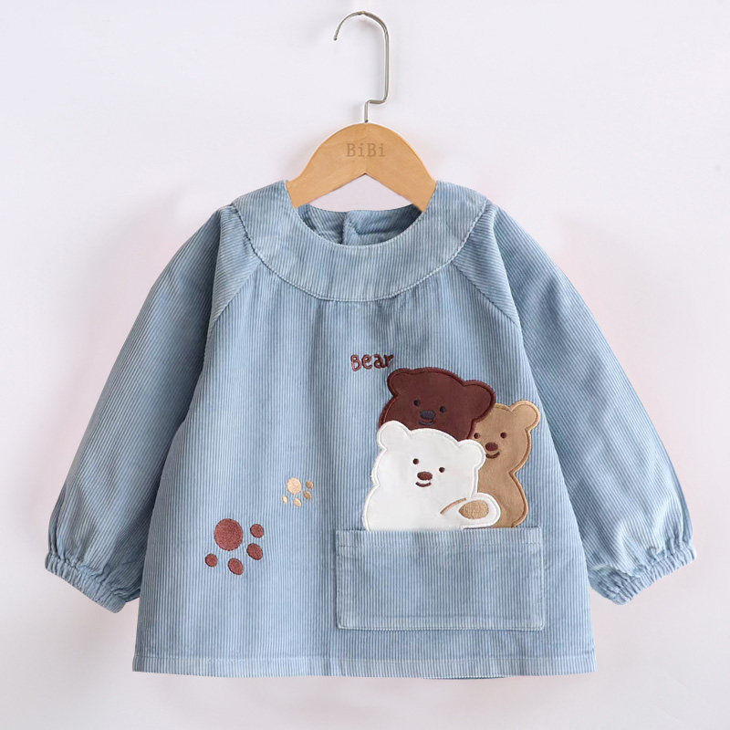 男女宝宝罩衣儿童防水吃饭围兜围裙秋季长袖外穿水晶灯芯绒反穿衣,童装/婴儿装/亲子装,反穿衣/罩衣,淘宝优惠券,粉丝福利购,淘宝优惠卷