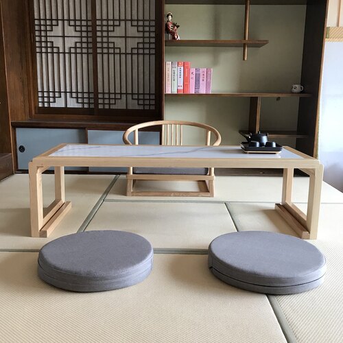 日式禅意榻榻米喝茶桌椅组合