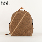 咖啡渣双肩包通勤双肩背包13寸笔记本电脑包超轻便书包设计感