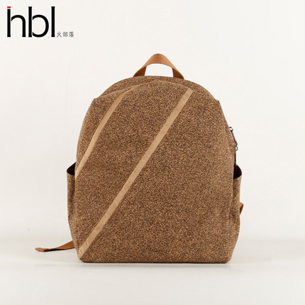咖啡渣双肩包通勤双肩背包13寸笔记本电脑包超轻便书包设计感
