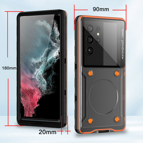 华为mate70通用防水手机壳潜水