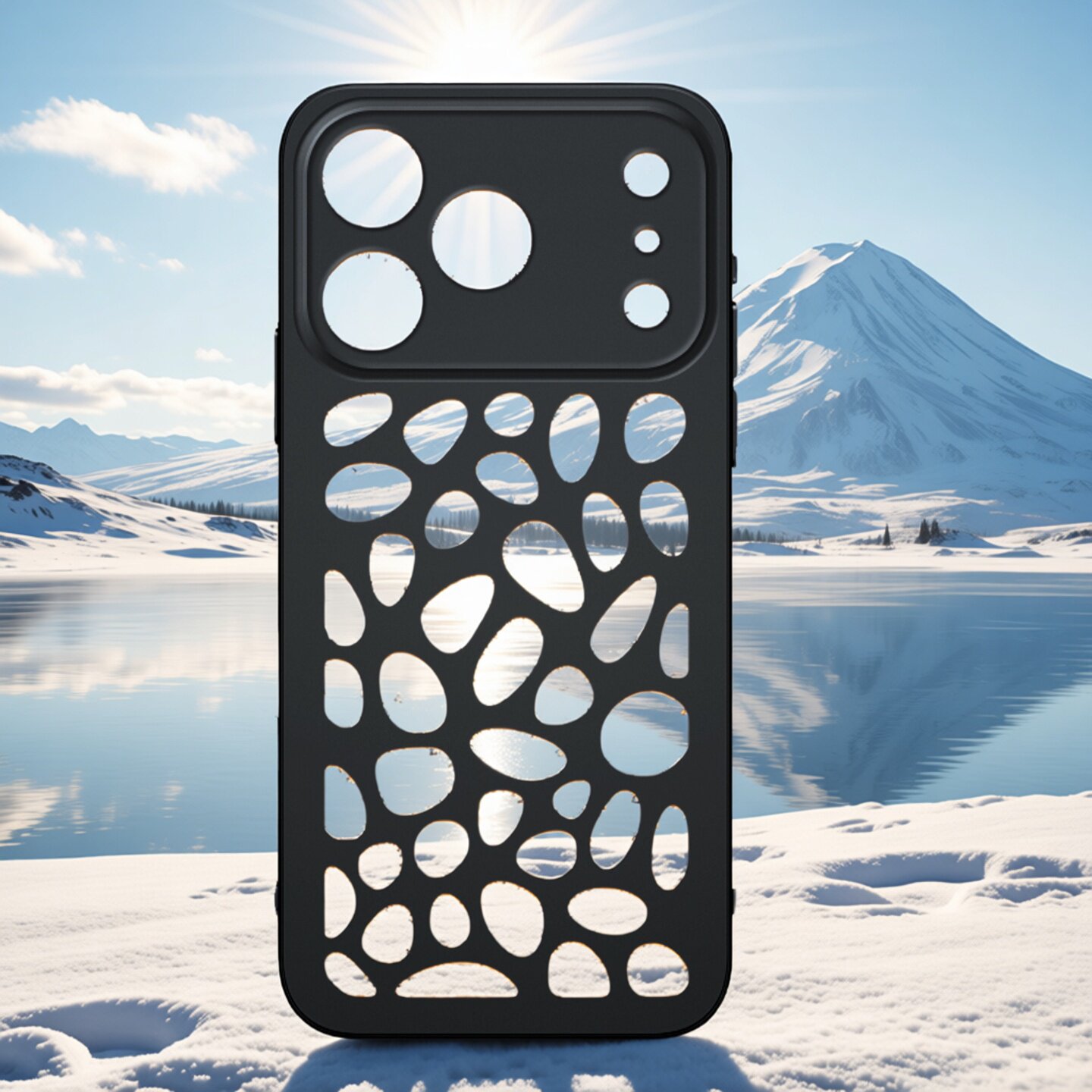 适用苹果17手机壳16/17promax镂空透气iphone15/16pro潮款15max超薄软壳15pro全包13/14散热16plus保护壳air