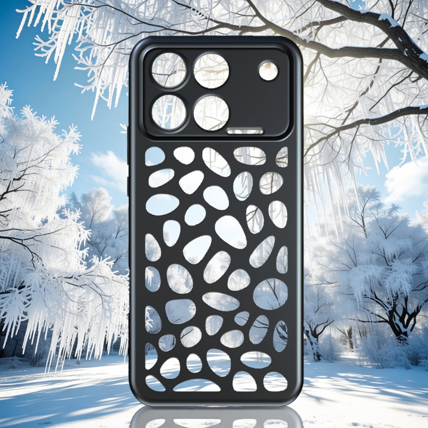 适用荣耀power2镂空手机壳WIN蜂巢纹winRT透气v30/v30pro超薄软壳30/30pro个性简约x30/x40游戏散热保护壳500