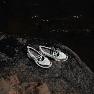 Ventimono 2024设计师新款芭蕾舞鞋玛丽珍单鞋内增高运动鞋休闲鞋