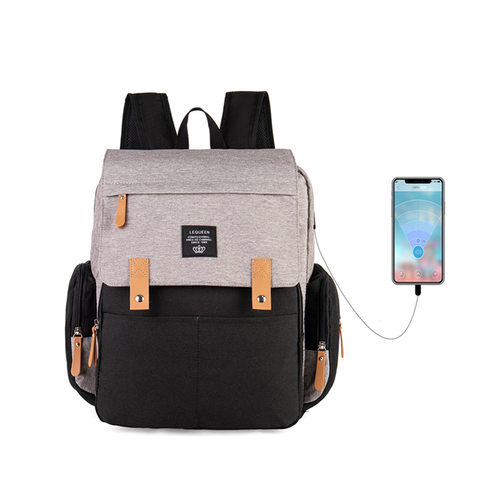 LEQUEEN妈咪包大容量母婴包