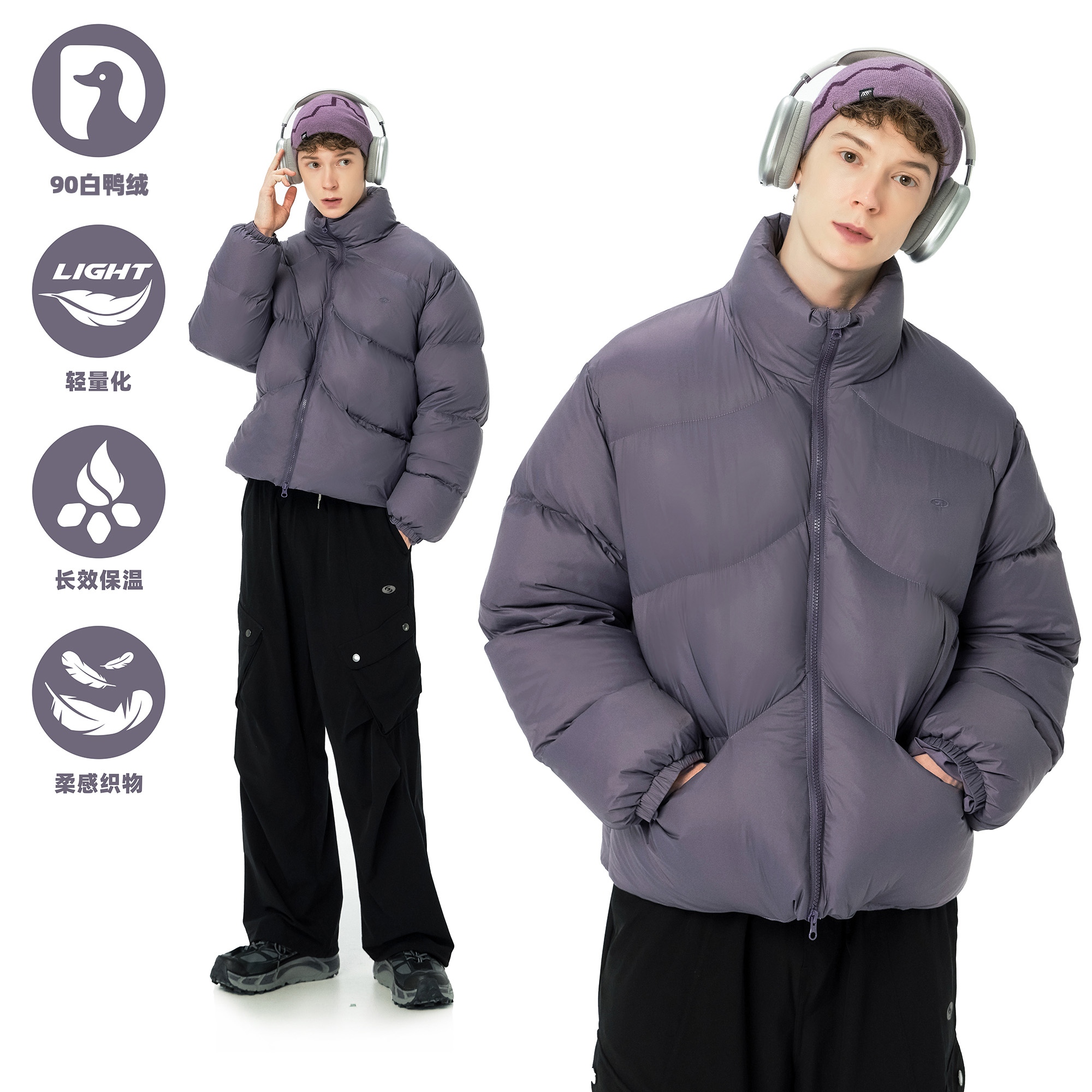 KXLFCHN羽绒服外套秋冬